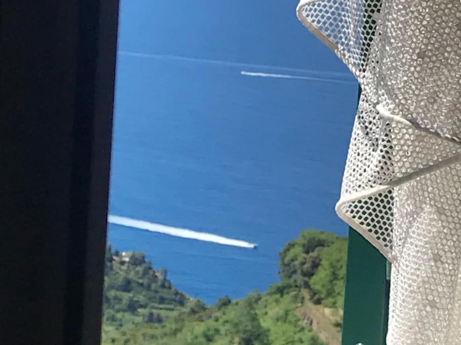 韦尔纳扎La Finestra Sul Mare A Drignana别墅 外观 照片