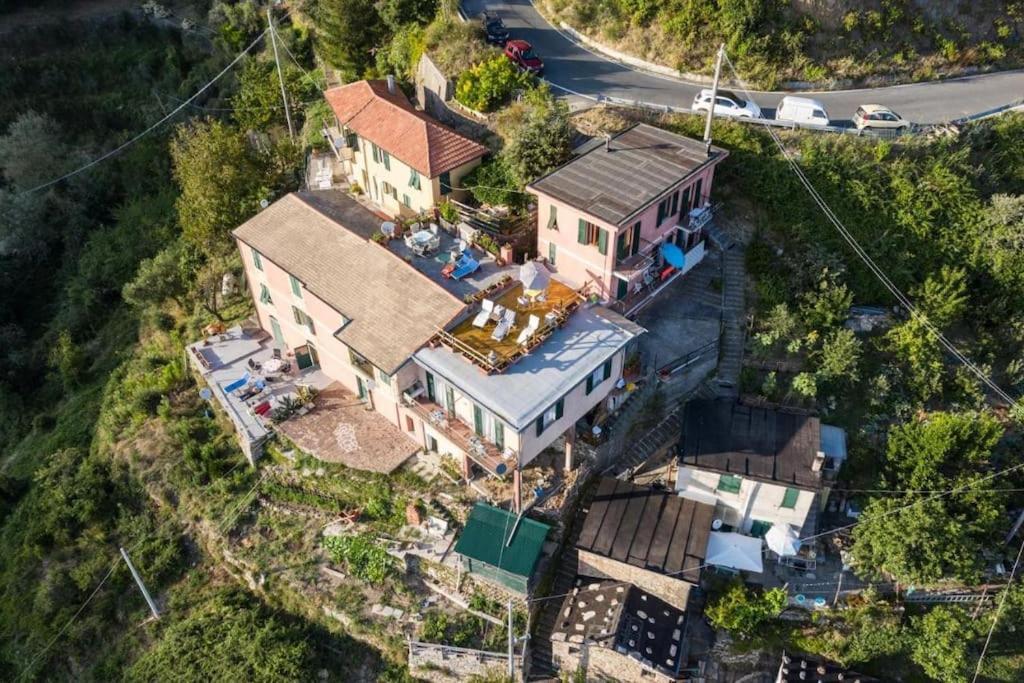韦尔纳扎La Finestra Sul Mare A Drignana别墅 外观 照片